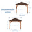 12x12 Barrington Gazebo