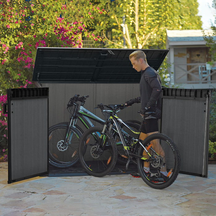Keter Cortina Mega Store 6ft 3" x 3ft 7" (1.9 x 1.1m) Horizontal 2,020 Litre Storage Shed