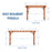 16x12 Beaumont Pergola