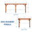 20x12 Beaumont Pergola