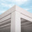 14x10 Windham Modern Steel Pergola With Sail Shade Soft Canopy