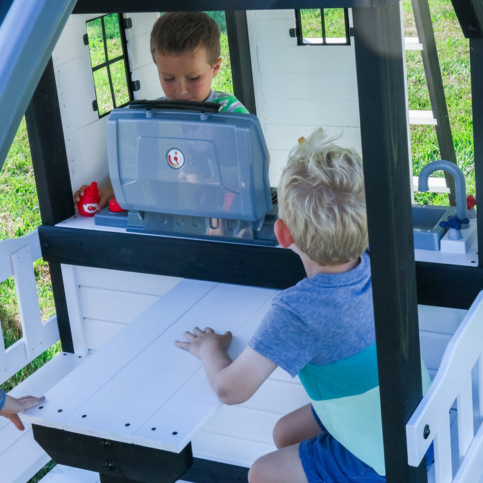Canyon Creek Swing Set – White