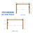 12x10 Brendan Sail Shade Pergola