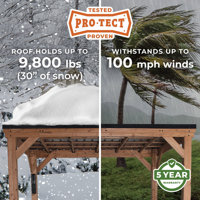 20x9.5 Arcadia Gazebo