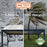 18x10 Sarasota Steel Louvered Pergola