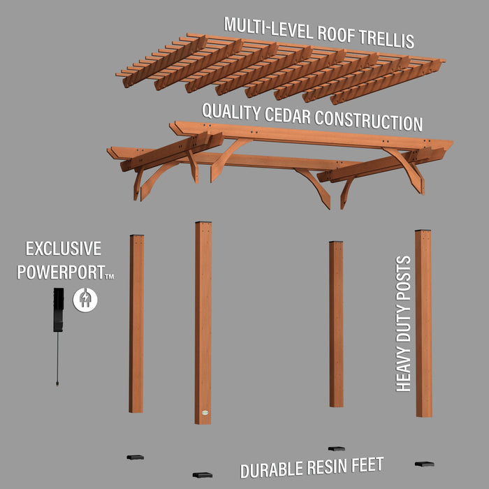 12x10 Beaumont Pergola
