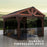 Mosquito Netting Kit-Arlington Gazebos