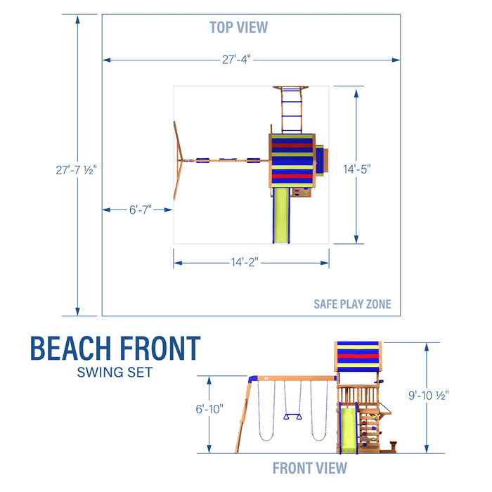 Beach Front Swing Set
