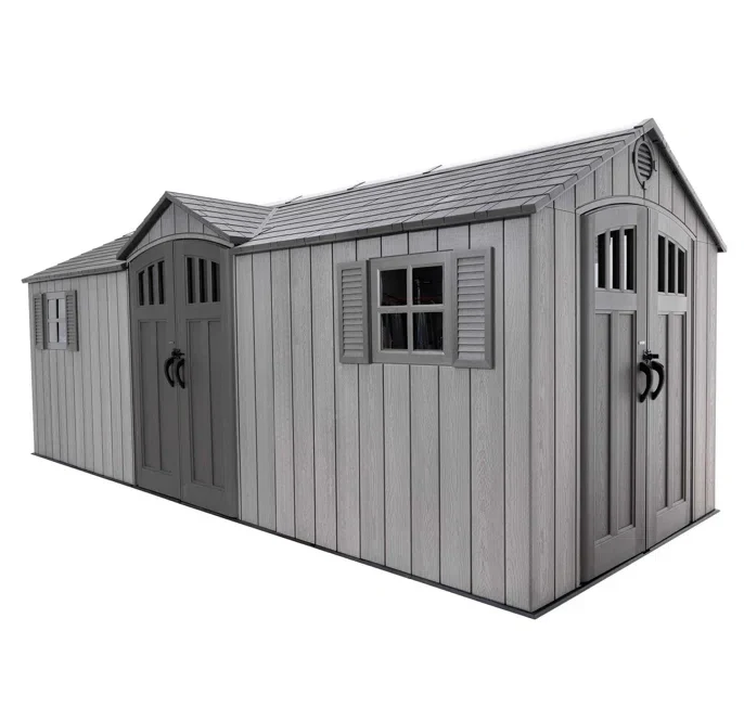 Lifetime 20 ft. x 8 ft. Dual Entry Shed