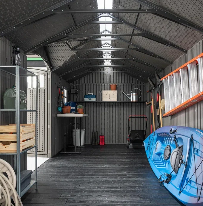 Lifetime 20 ft. x 8 ft. Dual Entry Shed