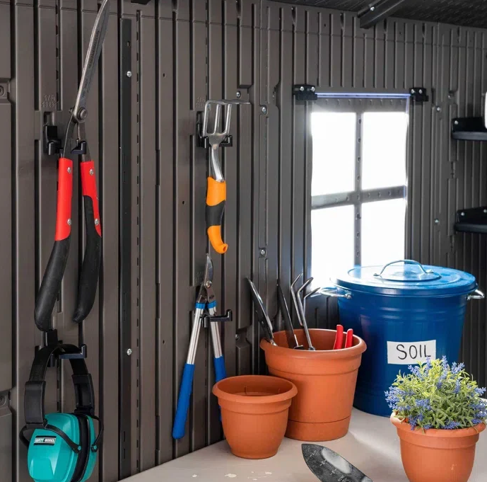 Lifetime 20 ft. x 8 ft. Dual Entry Shed