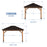 14x10 Cordova Gazebo