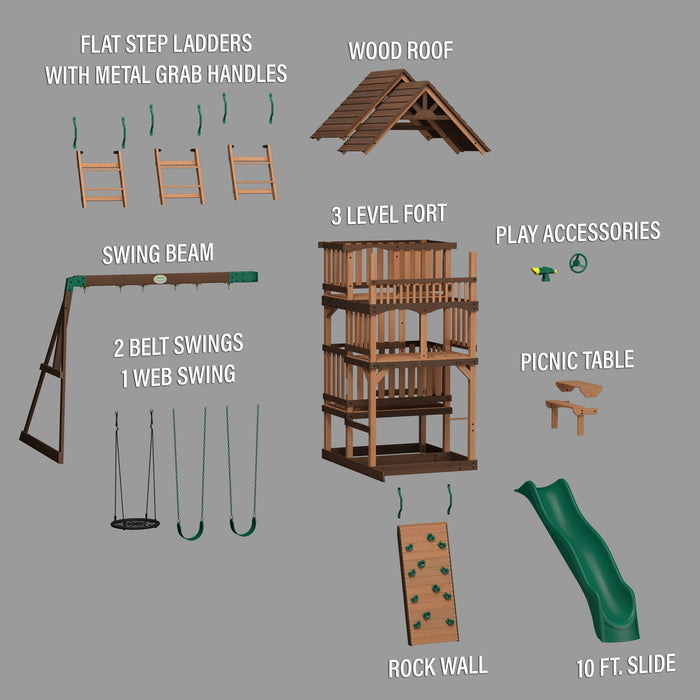 Highlander Swing Set