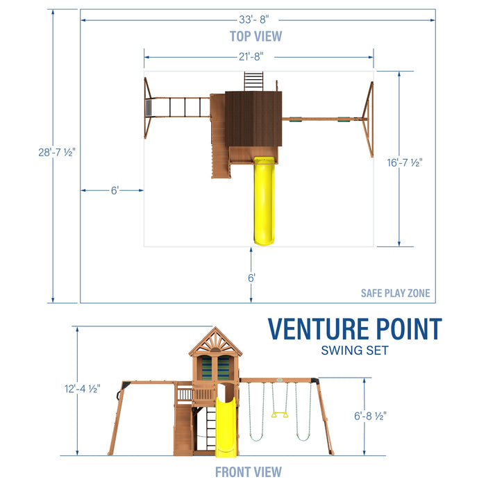 Oceanview Swing Set