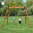Heavy-Duty Durango Swing Set
