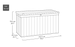 Keter Darwin 150 Gallon Deck Box - Graphite