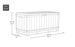 Keter Kentwood 350L Storage Box - Grey