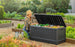 Keter Kentwood 350L Storage Box - Grey