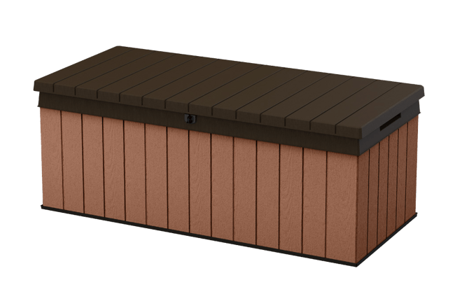Keter Darwin 100 Gallon Deck Box - Brown