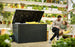 Keter Eden 265L Storage Bench - Grey