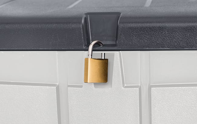 Keter Novel 90 Gallon Deck Box - Black