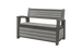Keter Hudson 227L Storage Bench - Grey