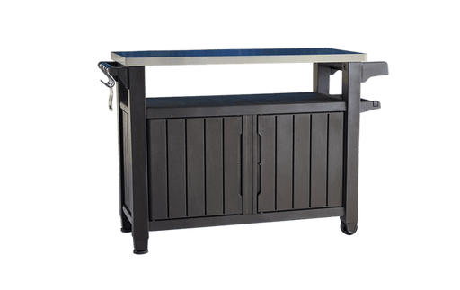 Keter Unity XL Outdoor Kitchen Cart with Storage - Brown