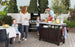 Keter Unity XL Outdoor Kitchen Cart with Storage - Brown