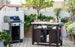 Keter Unity XL Outdoor Kitchen Cart with Storage - Brown