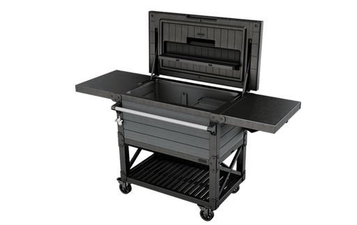 Keter Patio Cooler & Beverage Cart - Graphite