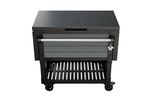 Keter Patio Cooler & Beverage Cart - Graphite