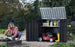 Keter Store It Out Nova 880L Storage Box (with pistons) - Dark Grey
