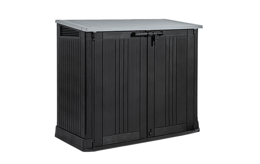 Keter Store It Out Nova 880L Storage Box (with pistons) - Dark Grey