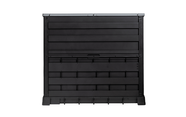 Keter Store It Out Nova 880L Storage Box (with pistons) - Dark Grey