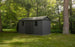 Keter Newton Plus 7.5x15 Storage Shed - Graphite