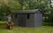 Keter Newton Plus 7.5x15 Storage Shed - Graphite
