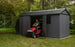 Keter Newton Plus 7.5x15 Storage Shed - Graphite