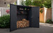 Keter Signature Vertical Storage Shed - Walnut Brown