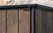 Keter Signature Vertical Storage Shed - Walnut Brown