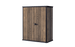 Keter Signature Vertical Storage Shed - Walnut Brown