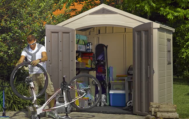 Keter Factor Shed 8x6ft - Brown