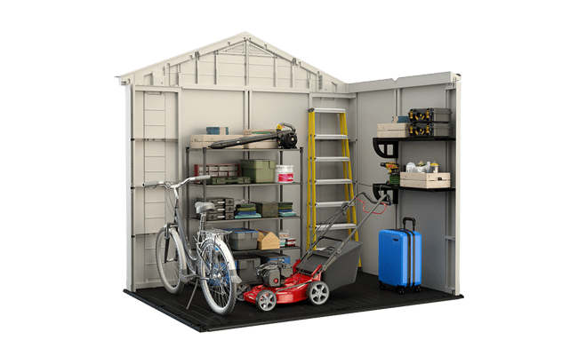 Keter Factor Shed 8x6ft - Brown
