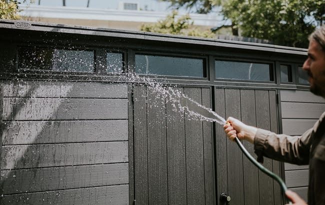 Keter Cortina 11x7 Storage Shed - Graphite