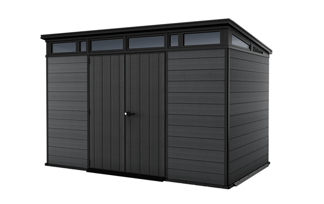 Keter Cortina 11x7 Storage Shed - Graphite