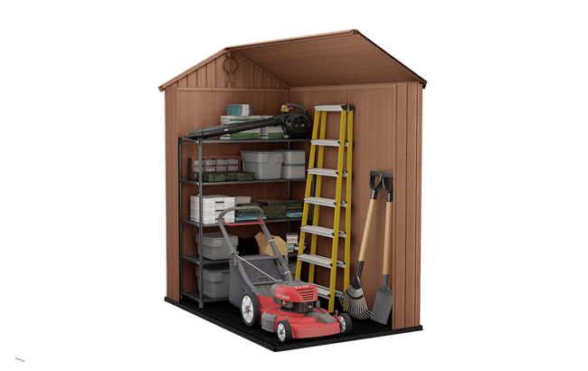 Keter Darwin Shed 6x4ft - Brown