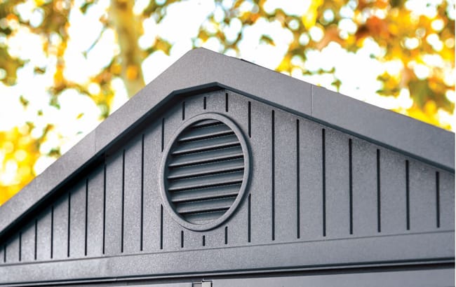 Keter Darwin 4x6 Storage Shed - Graphite