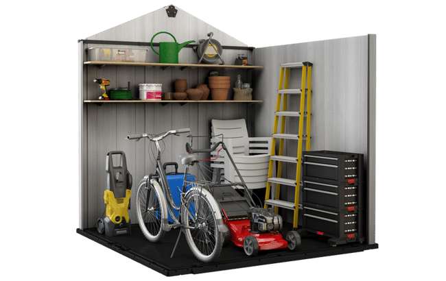Keter Oakland Shed 7.5x7ft - Grey