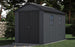 Keter Newton Plus 7.5x11 Storage Shed - Graphite