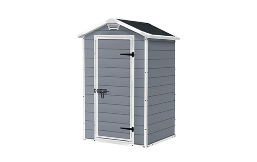 Keter Manor Shed 4x3ft - Grey