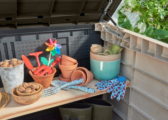 Keter Store It Out Max 1200L Storage Box - Brown